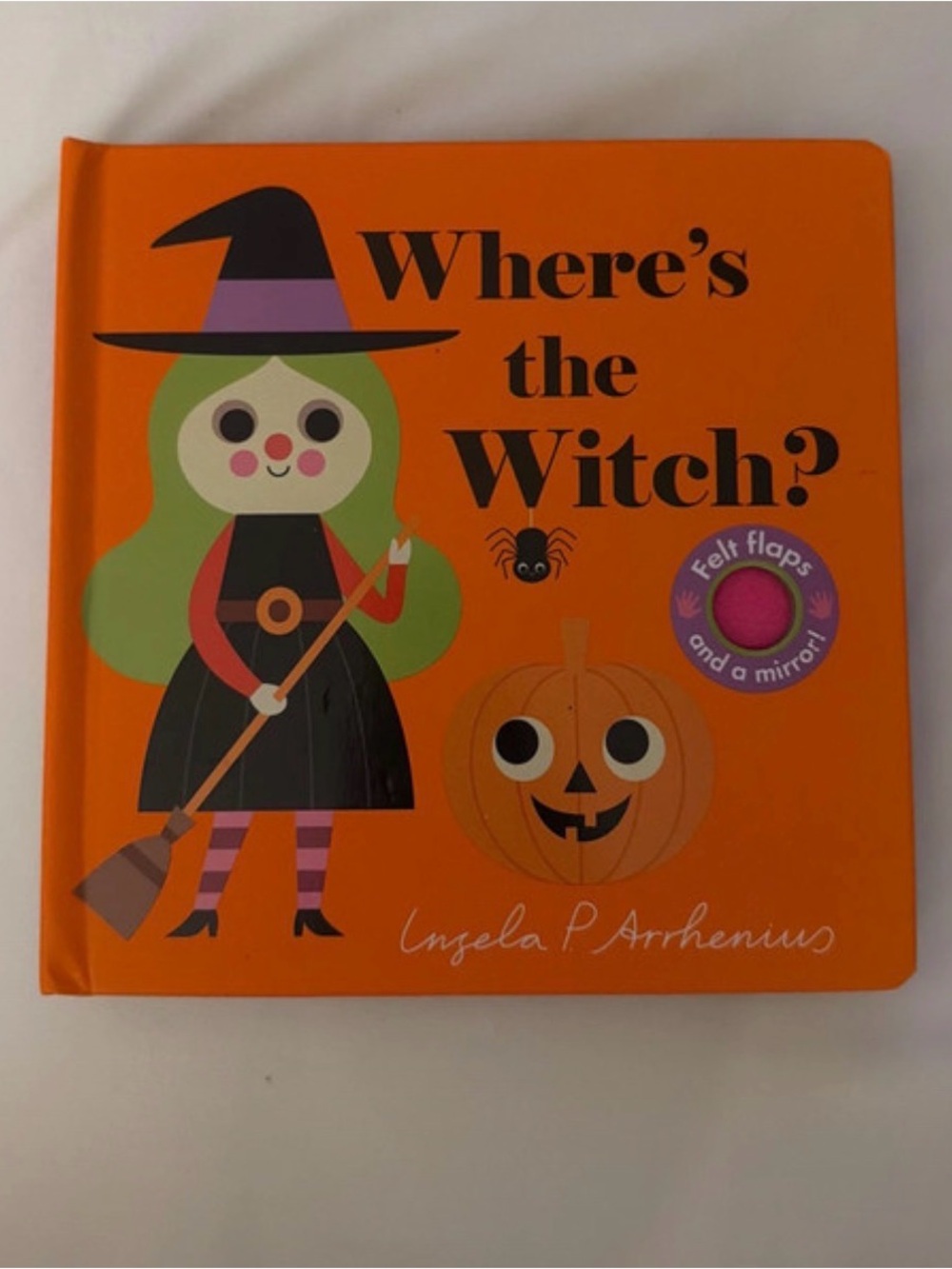 Where’s the Witch by Ingela Arrhenius. Minor damage on side of the book In Pic